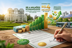 Como Curitiba Economizou R$ 4 Milhões com Licitações Sustentáveis em 12 Meses